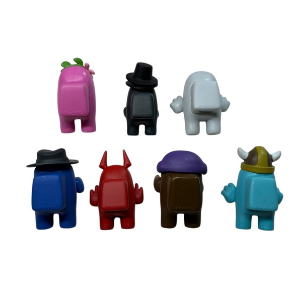 Among Us Blind Box 2” Action Figure Vinyl Toy Lot of 7 - Picture 4 of 7